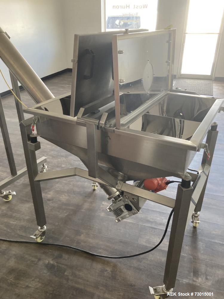 Used All Fill Model B-SV-600 Semi Automatic Auger Filler
