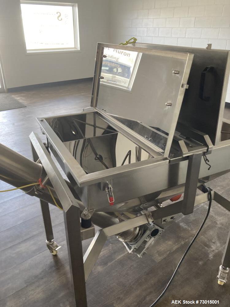Used All Fill Model B-SV-600 Semi Automatic Auger Filler
