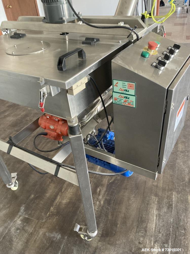 Used All Fill Model B-SV-600 Semi Automatic Auger Filler