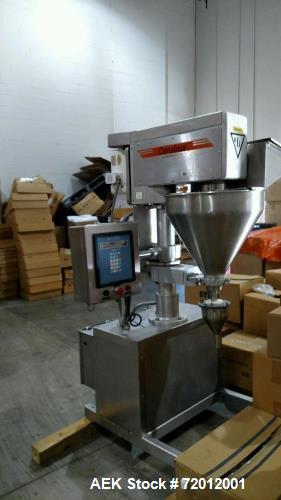 Used All Fill model BMS-300 semi automatic auger filler with agitated hopper.