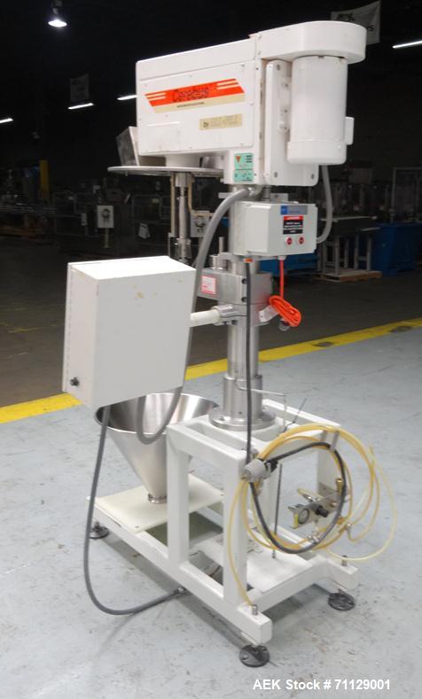 Used All-Fill Model BS-300 Cerebus II Inline Powder Auger Filler
