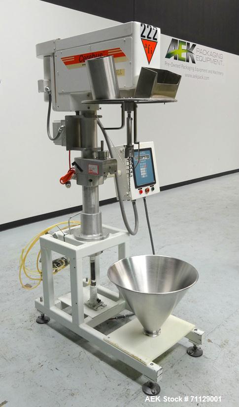 Used All-Fill Model BS-300 Cerebus II Inline Powder Auger Filler