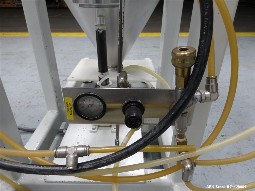Used All-Fill Model BS-300 Cerebus II Inline Powder Auger Filler