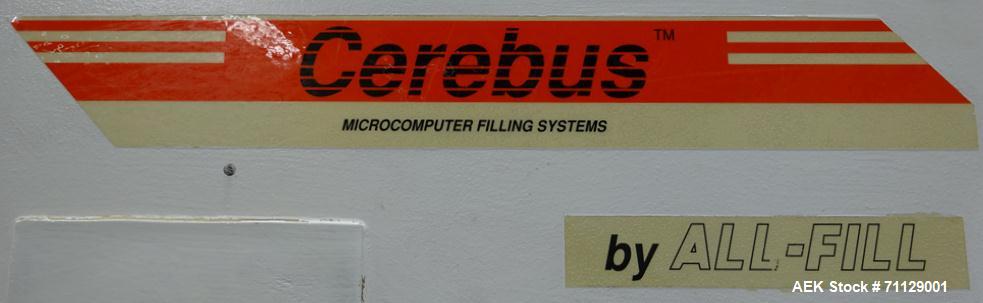 Used All-Fill Model BS-300 Cerebus II Inline Powder Auger Filler