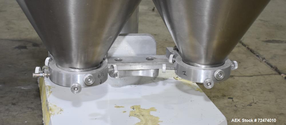 Used All Fill Semi Automatic TA Auger Fill, Model TA-SV-600.