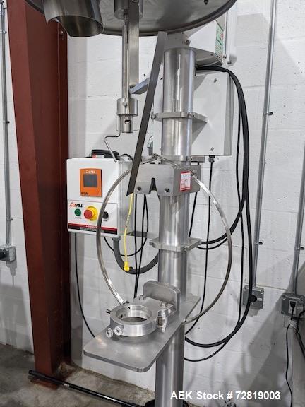 Used All Fill Model B350E Single Head Volumetric Auger Filler with Agitated Hopp