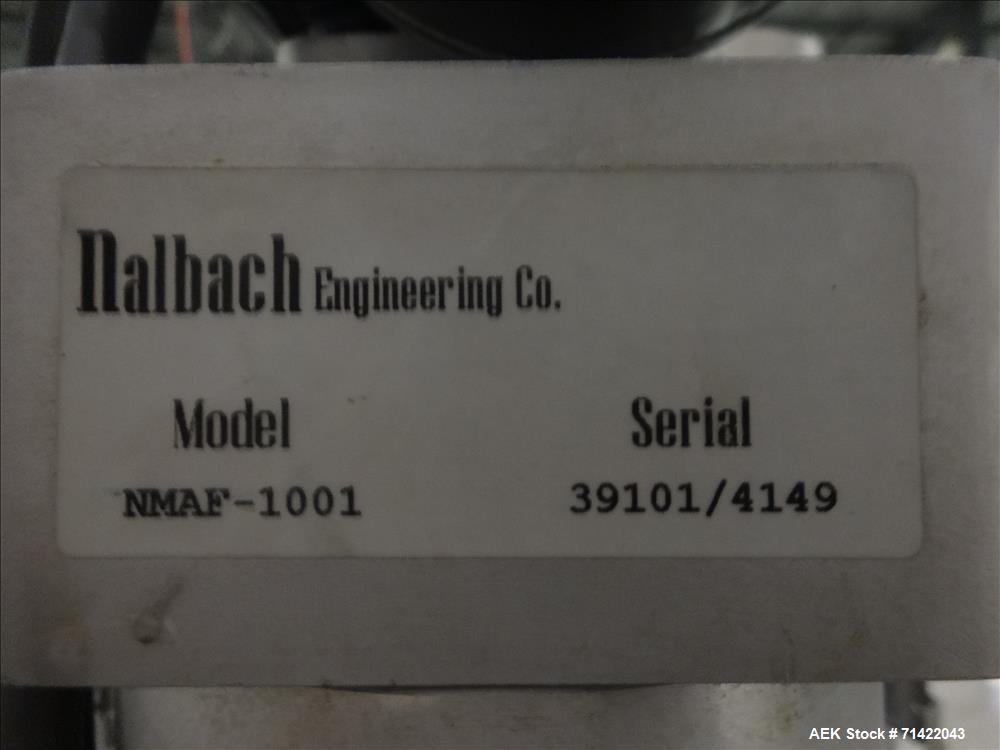 Used Nalbach Model NMAF-1001 Powder Auger Filler