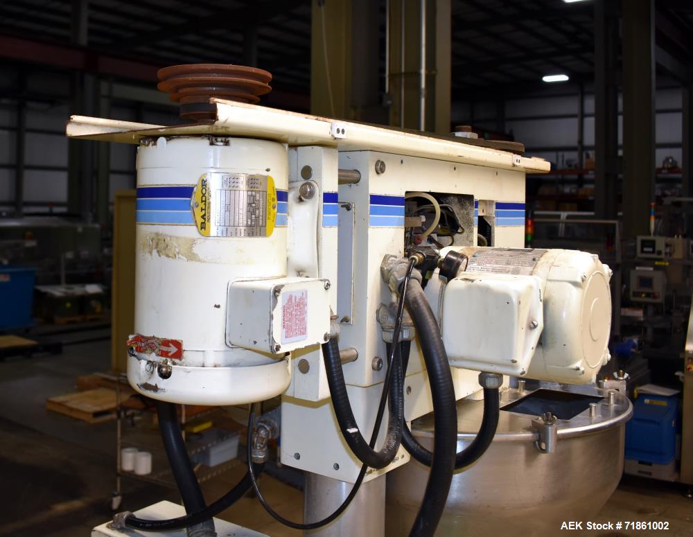 Used Mateer Burt Model 1000 Neotron Semi-Automatic Single Head Auger Filler.