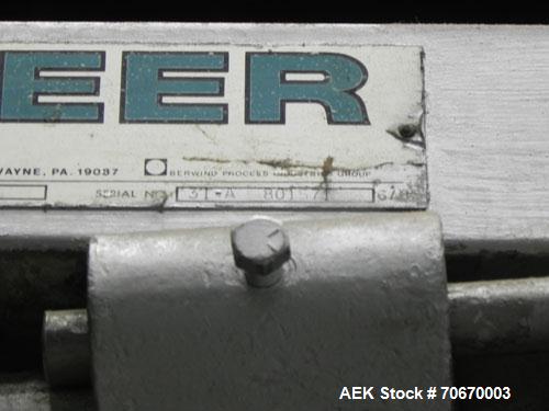 Used Mateer-Burt Model 31-A Single Head Powder Filling Machine