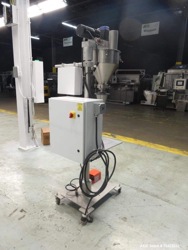 Used Nalbach Model NMAF-1001 Powder Auger Filler Servo Driven.