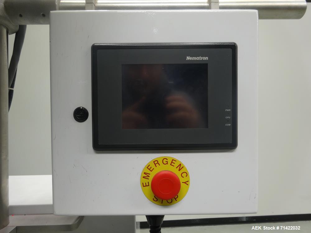 Used Nalbach Model NMAF-1001 Powder Auger Filler Servo Driven.