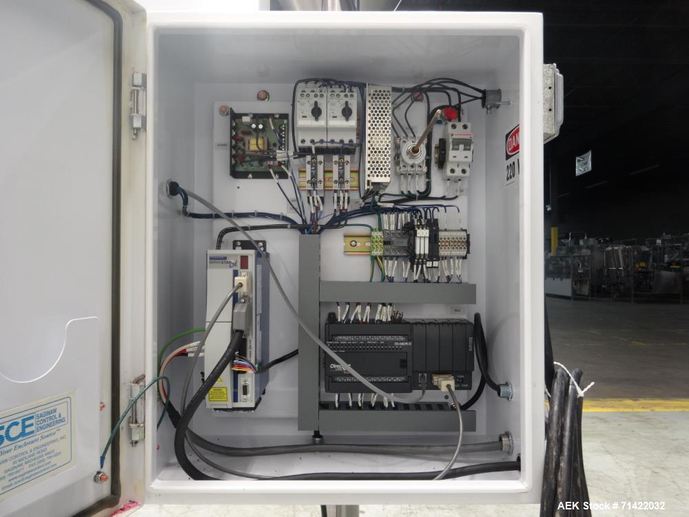 Used Nalbach Model NMAF-1001 Powder Auger Filler Servo Driven.