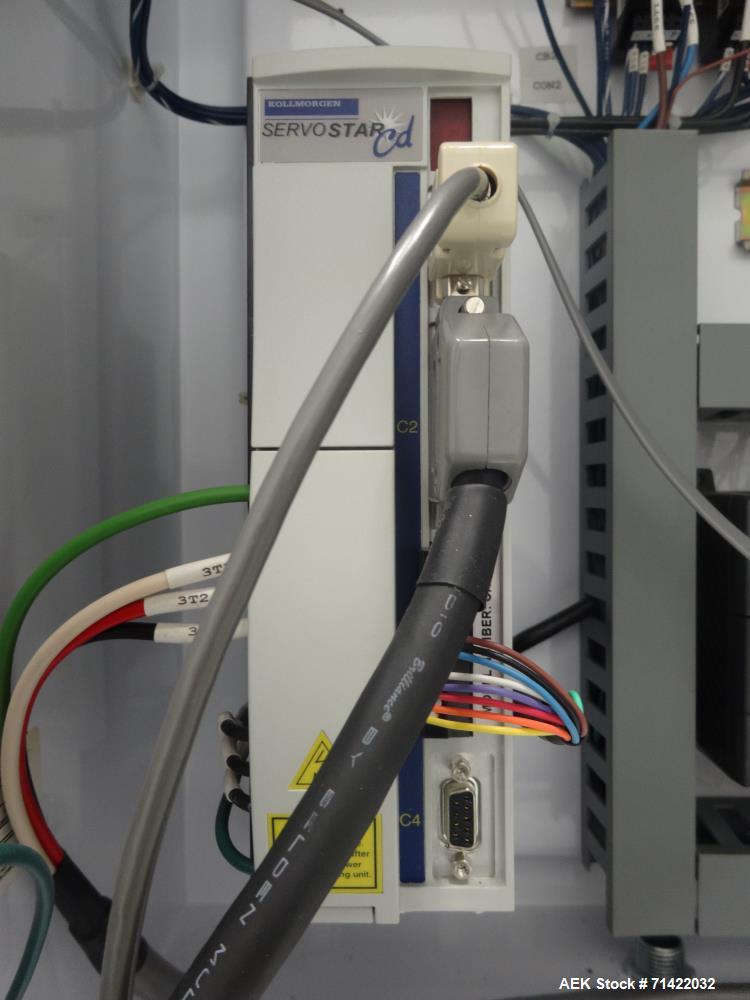 Used Nalbach Model NMAF-1001 Powder Auger Filler Servo Driven.