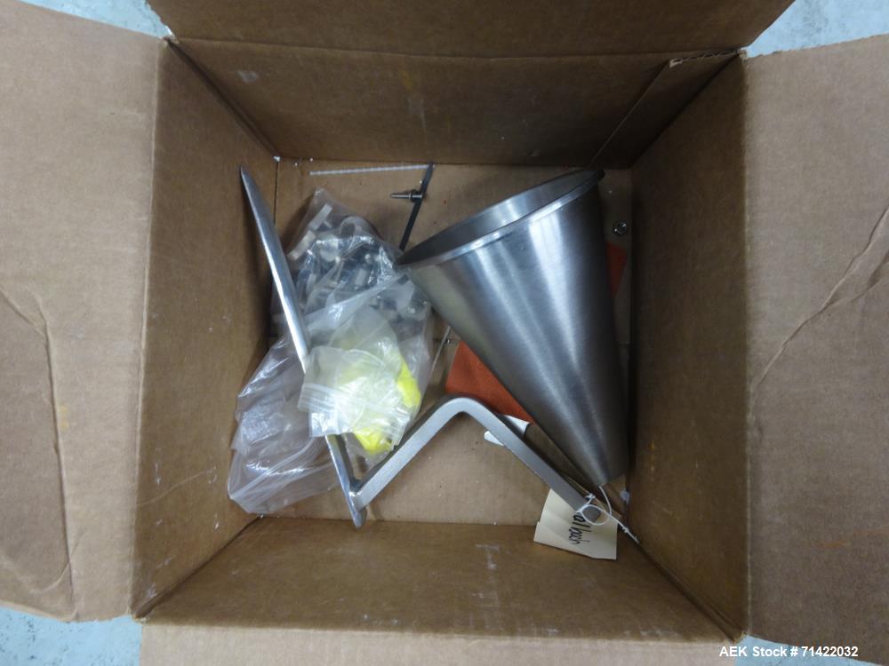 Used Nalbach Model NMAF-1001 Powder Auger Filler Servo Driven.