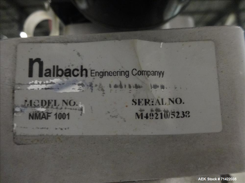 Used Nalbach Model NMAF-1001 Powder Auger Filler