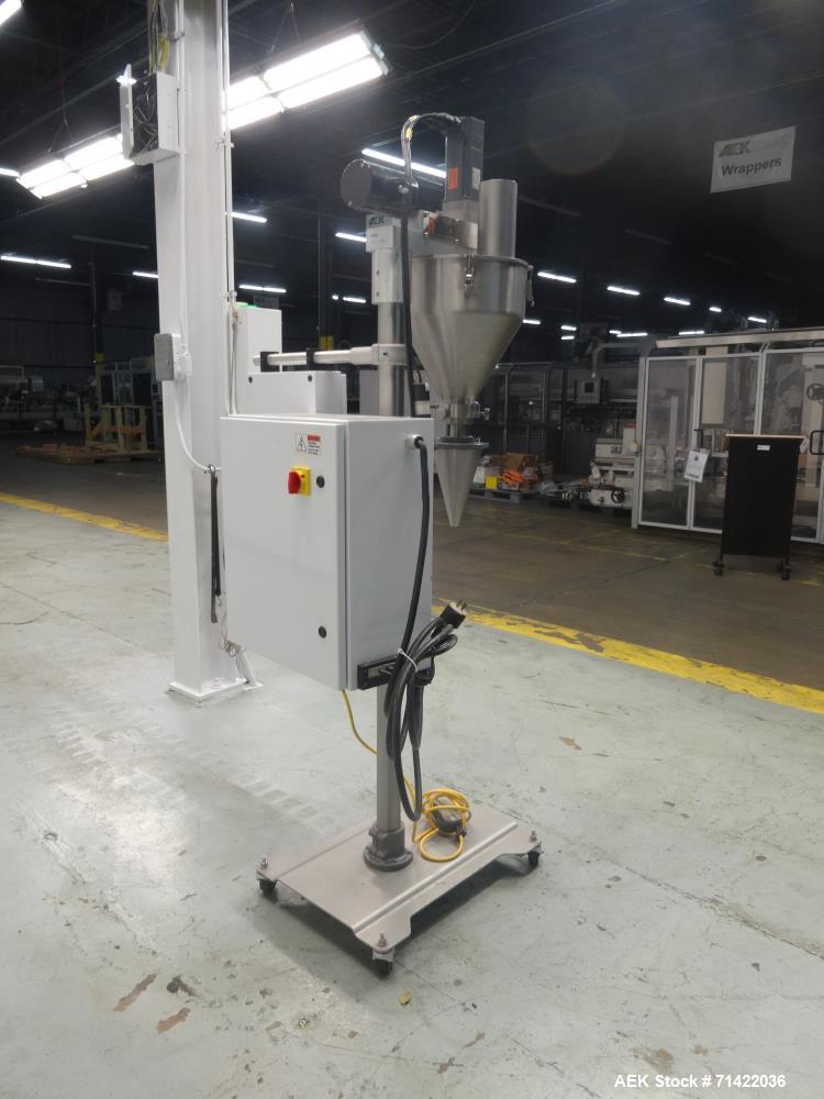 Used Nalbach Model NMAF-1001 Powder Auger Filler Servo Driven.