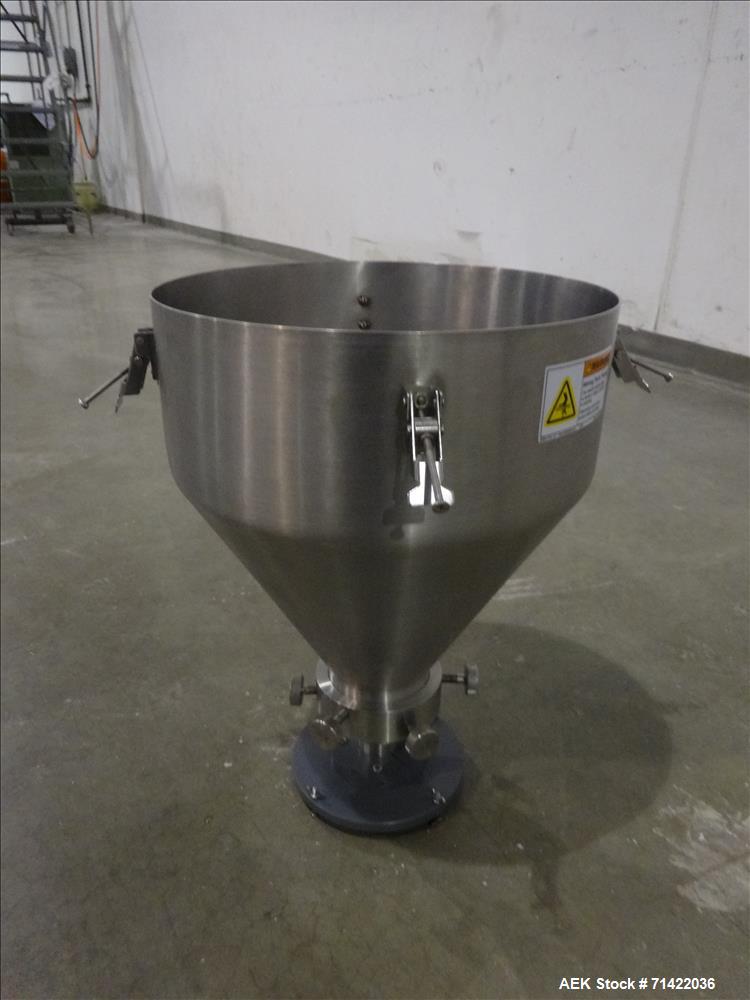 Used Nalbach Model NMAF-1001 Powder Auger Filler Servo Driven.