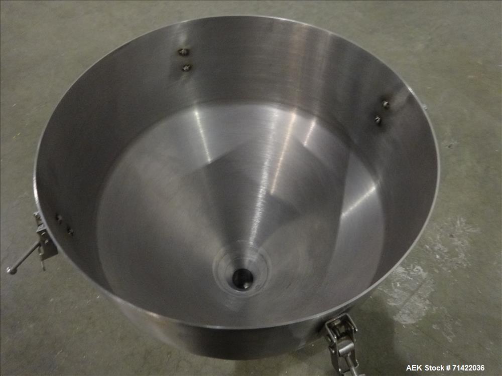 Used Nalbach Model NMAF-1001 Powder Auger Filler Servo Driven.