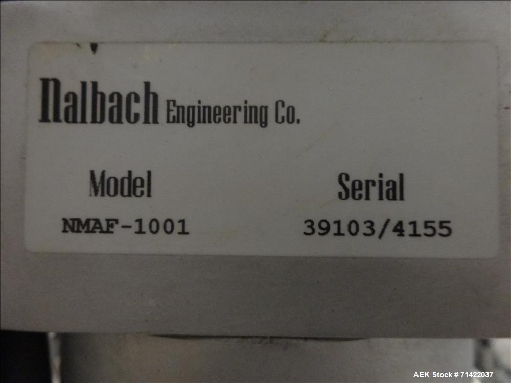 Used Nalbach Model NMAF-1001 Powder Auger Filler