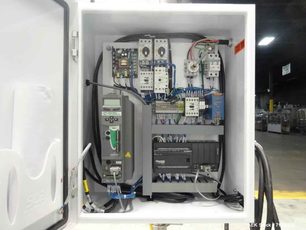 Used Nalbach Model NMAF-1001 Powder Auger Filler Servo Driven.
