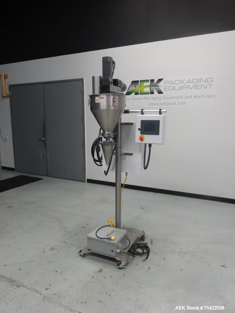 Used- Nalbach Model NMAF-1001 Powder Auger Filler Servo Driven.