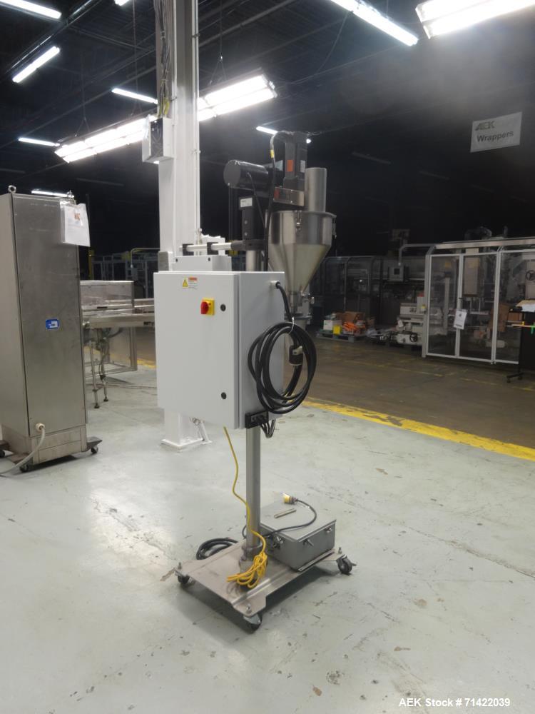 Used Nalbach Model NMAF-1001 Powder Auger Filler Servo Driven.