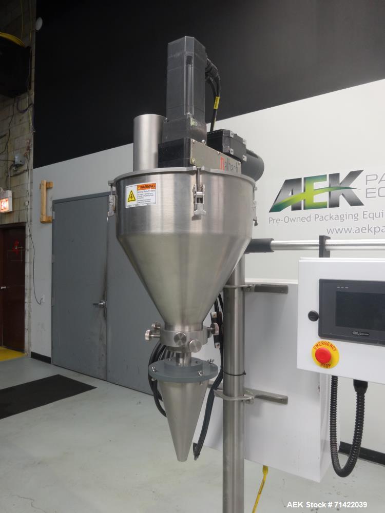 Used Nalbach Model NMAF-1001 Powder Auger Filler Servo Driven.