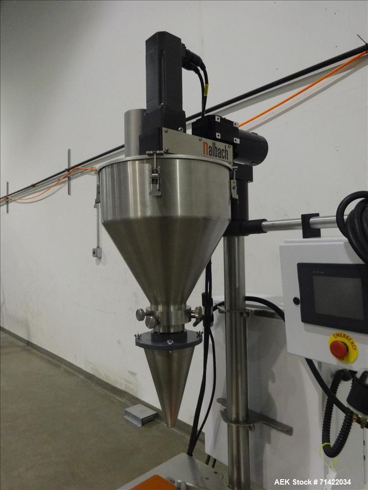 Used Nalbach Model NMAF-1001 Powder Auger Filler