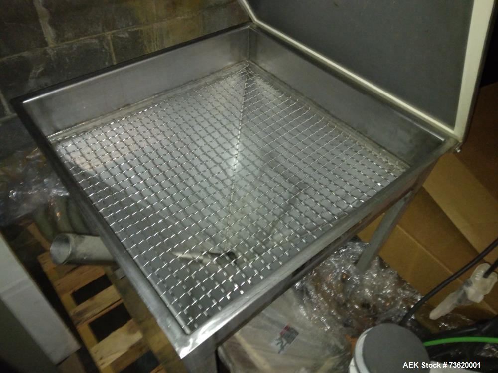 Used Per-Fil Model E Stainless Steel Auger Filler – With Vibro-Screw Feeder, Granular Product Capable