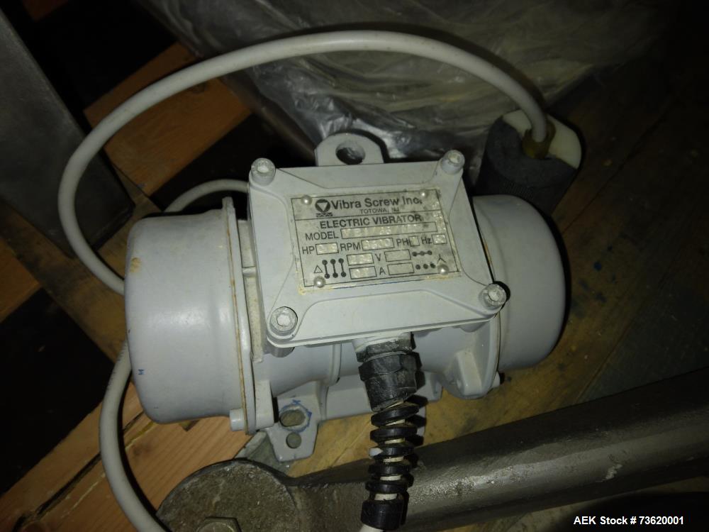 Used Per-Fil Model E Stainless Steel Auger Filler – With Vibro-Screw Feeder, Granular Product Capable