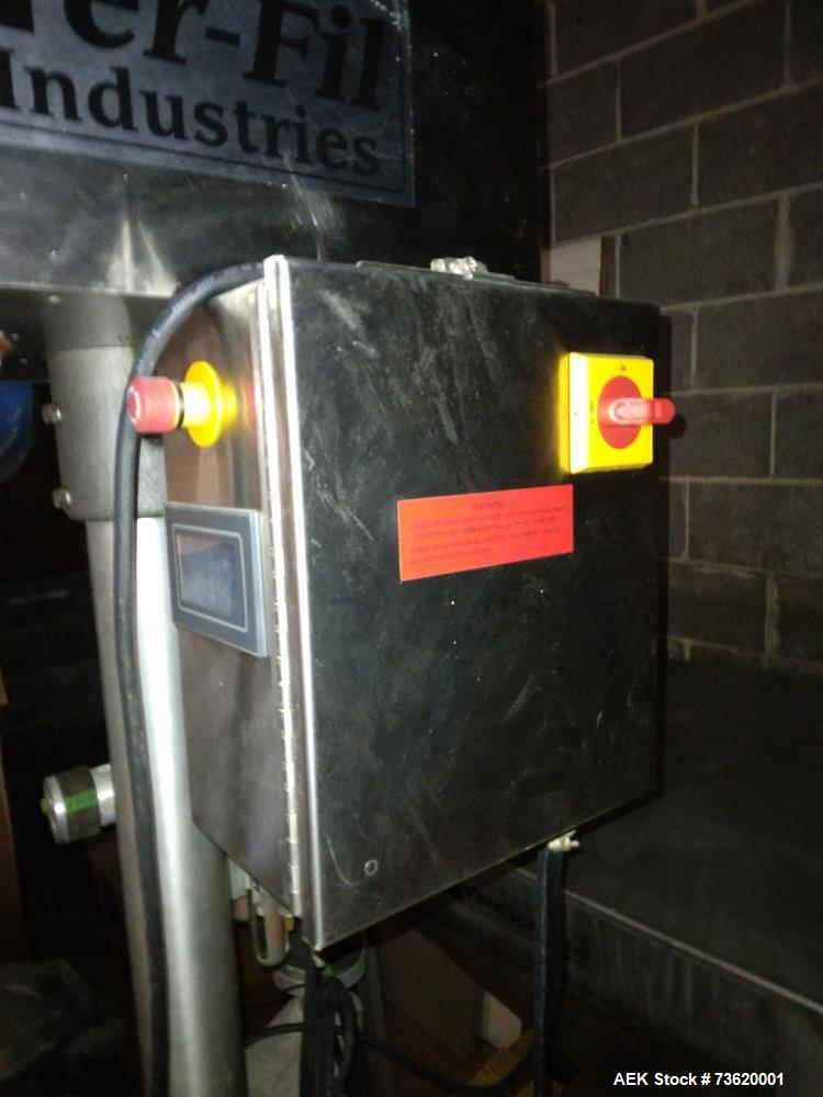 Used Per-Fil Model E Stainless Steel Auger Filler – With Vibro-Screw Feeder, Granular Product Capable