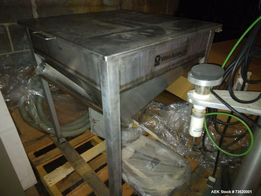 Used Per-Fil Model E Stainless Steel Auger Filler – With Vibro-Screw Feeder, Granular Product Capable