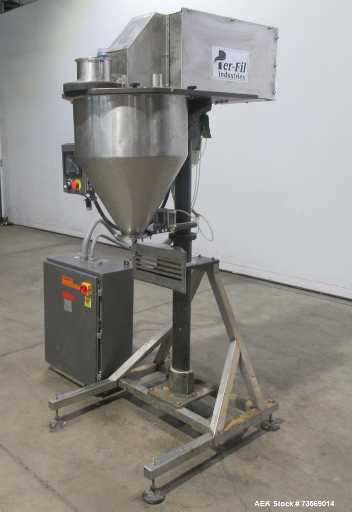 Used Per-Fil MF-11CCW Semi-Automatic High Capacity Auger Filler – 10–100 lb Fill Range