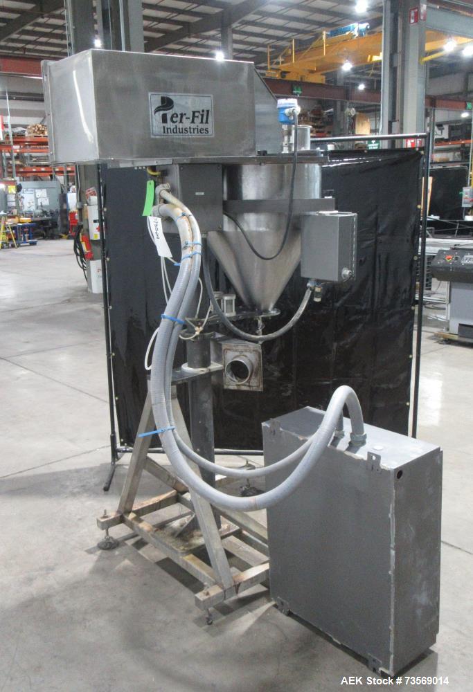 Used Per-Fil MF-11CCW Semi-Automatic High Capacity Auger Filler – 10–100 lb Fill Range