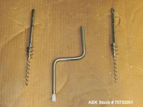 Used Per-Fil Model Nano-Filler Semi-Automatic Auger Filler. Machine is rated at rates of 10-100 doses per minute. Capable of fills from 25mg to 10g per dose. Rated for an accuracy  of +/- 1% to 3%.  ...