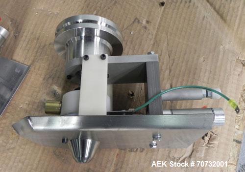 Used Per-Fil Model Nano-Filler Semi-Automatic Auger Filler. Machine is rated at rates of 10-100 doses per minute. Capable of fills from 25mg to 10g per dose. Rated for an accuracy  of +/- 1% to 3%.  ...