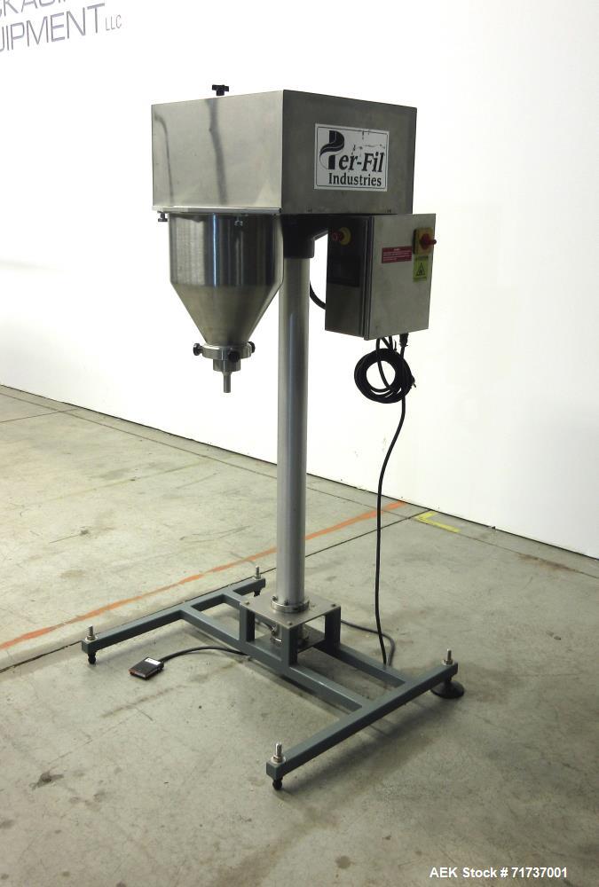 Used Per-Fil Model MF Micro-Filler Auger Filler