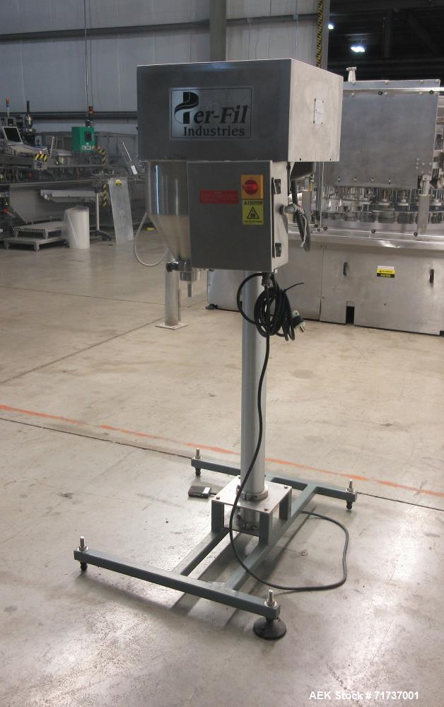 Used Per-Fil Model MF Micro-Filler Auger Filler
