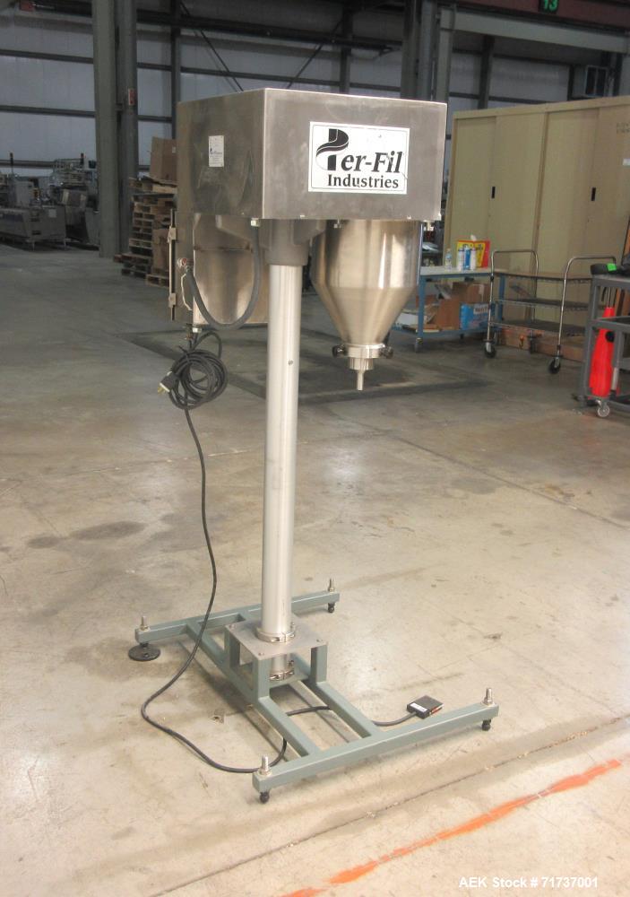 Used Per-Fil Model MF Micro-Filler Auger Filler
