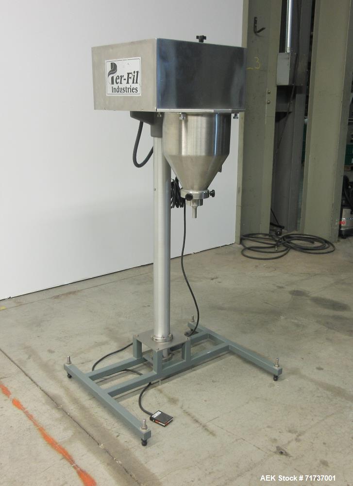 Used Per-Fil Model MF Micro-Filler Auger Filler