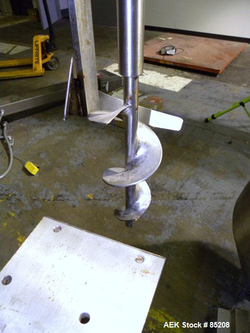 Used Per-Fil Single Fully/Semi-Automatic Auger Filler, Model MF-1FG, 304 Stainless Steel. Fill speed 10 to 120 fills per minute, fill accuracy +/- 1% to 3% of net weight. Hopper with dust cover. Desi...