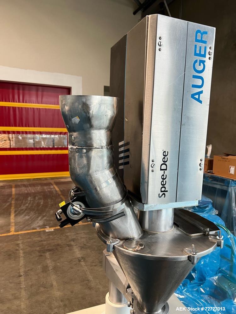 Used Spee-Dee 3500S Inline Powder Auger Filler – High-Precision Filling