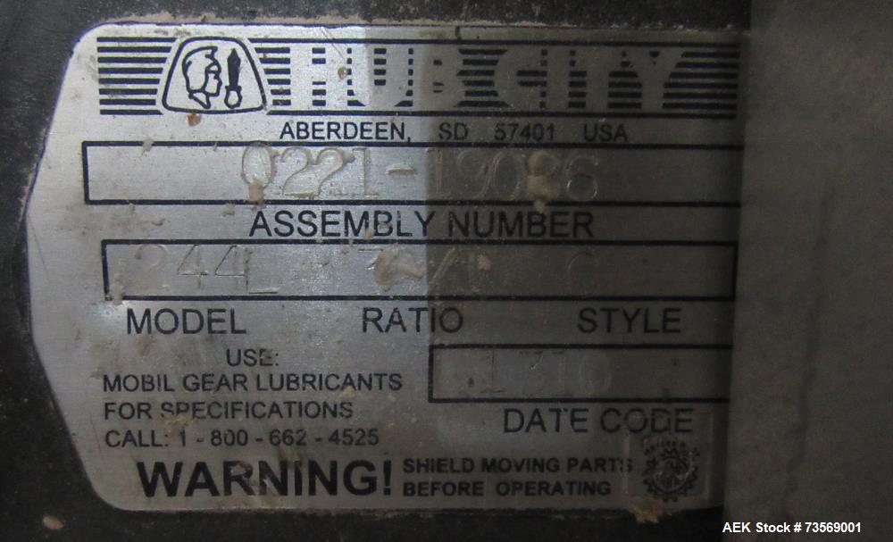 Used Spee-Dee Model 4600 S Semi Automatic Servo Auger Filler. Has stainless Steel agitated hopper. 3/60/240V. This includes a new servo motor from Spee-Dee.