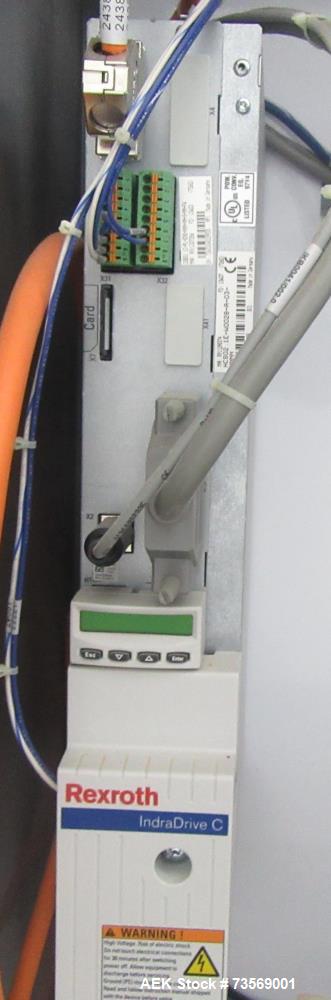 Used Spee-Dee Model 4600 S Semi Automatic Servo Auger Filler. Has stainless Steel agitated hopper. 3/60/240V. This includes a new servo motor from Spee-Dee.