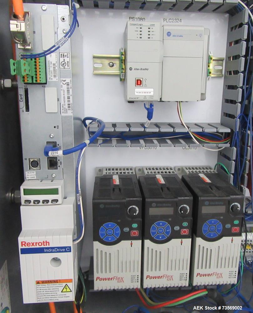 Used Spee-Dee Model 4600 S Semi Automatic Servo Auger Filler. Has stainless Steel agitated hopper. 3/60/240V. This includes a new servo motor from Spee-Dee.