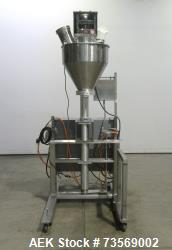 Used Spee-Dee Model 4600 S Semi Automatic Servo Auger Filler. Has stainless Steel agitated hopper. 3/60/240V. This includes ...