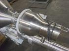 Used- AMS Model A100 Semi-Automatic Single Head Auger Filler.