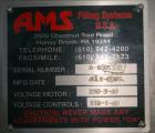 Used- AMS Model A100 Semi-Automatic Single Head Auger Filler.