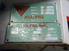 Used All-Fill Model B-400 Single Auger Filler