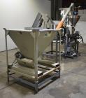 Used All-Fill Powder Tube Filling Line. Consisting of: All Fill B-600 Single Head Semi-Automatic Auger Filler. Has level sensor, agitator and tooling, collector funnel. Currently set up for 1